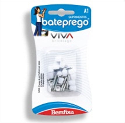 Bateprego Bemfixa A1-Pregos Aco S/C 2.50X22mm