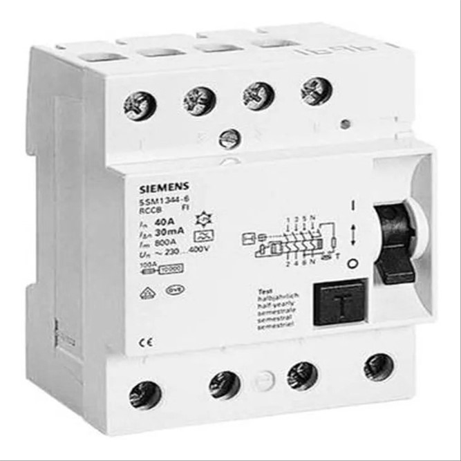 Disjuntor Siemens Disp. Dr 4P 25A/30Ma 342-0