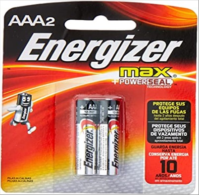 Pilha Eveready Energizer Max Aaa C/2
