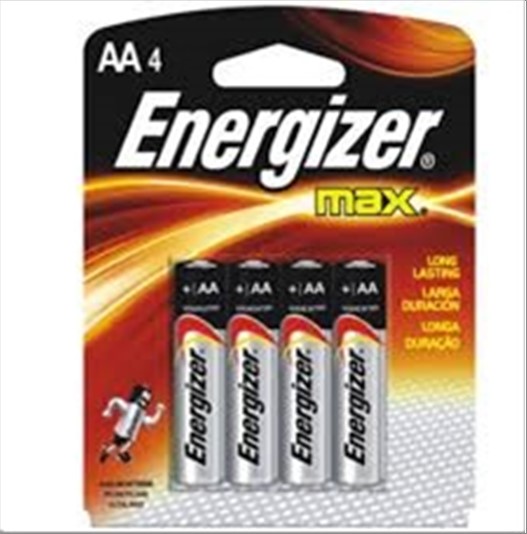 Pilha Eveready Energizer Max Aa C/4