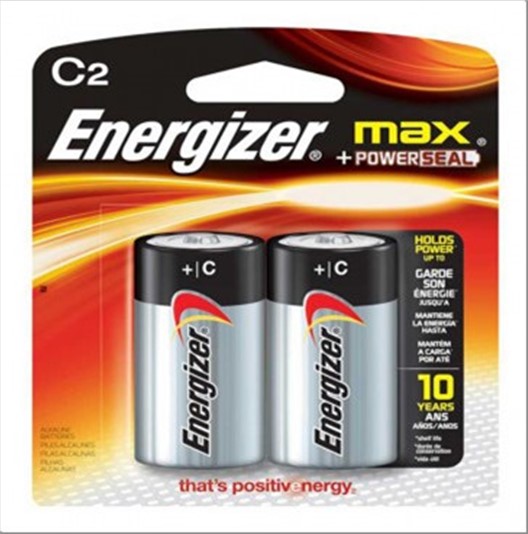 Pilha Eveready Energizer Max C C/2
