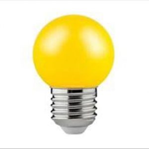 Lampada Osram Bolinha 1.2W E27 Amarelo Biv