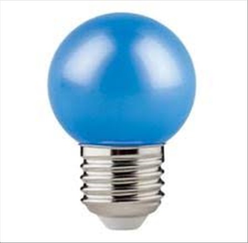 Lampada Osram Bolinha 1.2W E27 Azul Biv
