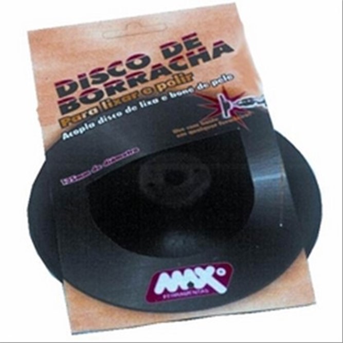 Disco Max 14910 Borracha P/Esmerilh. Bosch 41/2