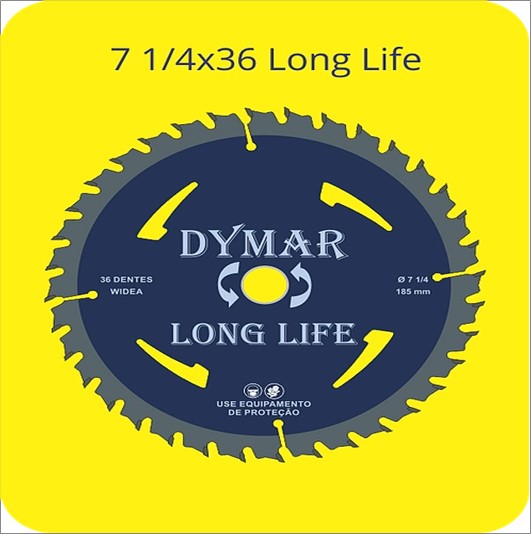 Serra Dymar Circular Widia 7 1/4X36D Long Life