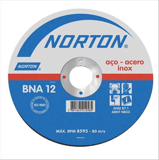 Disco Norton Bna12 115 X 1.6 X 22 .23mm