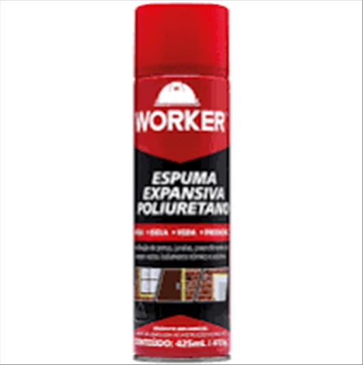 Espuma Worker Poliuretano Pu 485Ml/469G