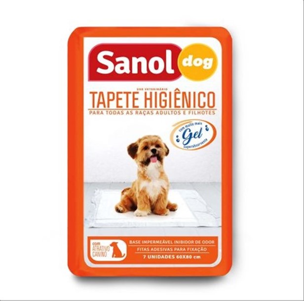 Tapete Sanol Higienico Dog 7Un