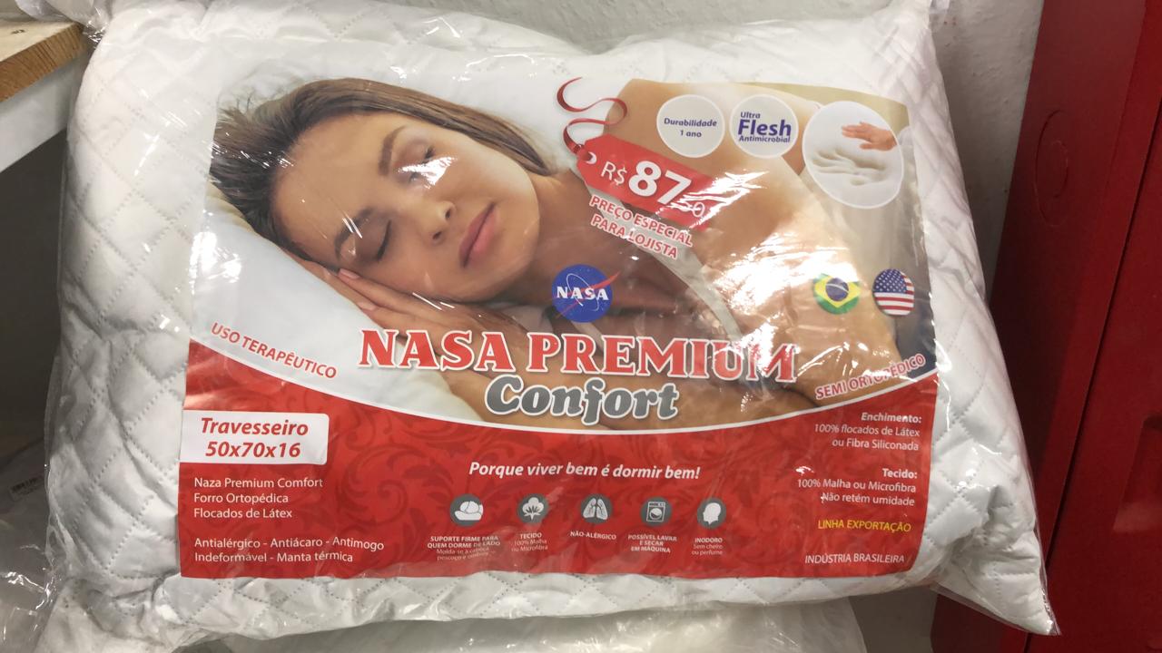 Travesseiro Nasa Premium Confort