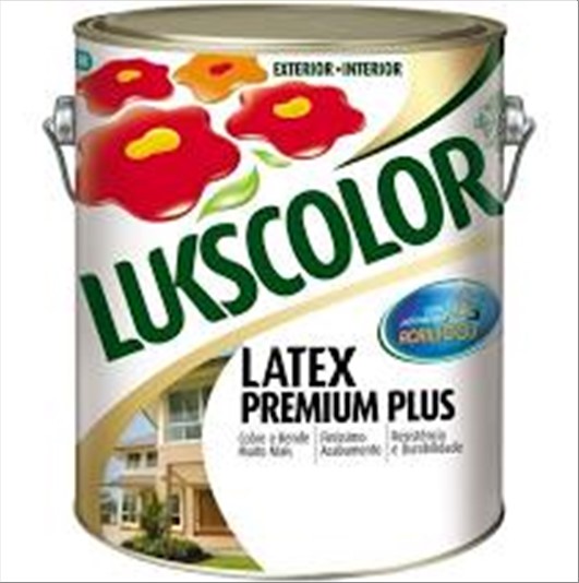 Latex Lukscolor Premium 3600Ml Branco