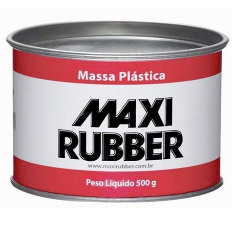Massa Maxi Rubber Plastica 500Gr