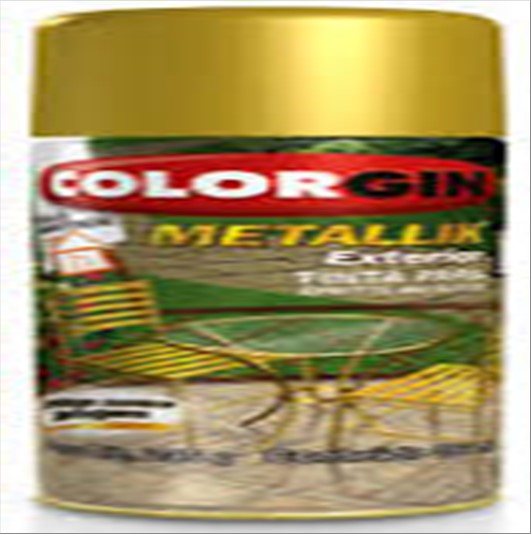 Esmalte Colorgin 63 Metallik Ouro Metal Ext 235G
