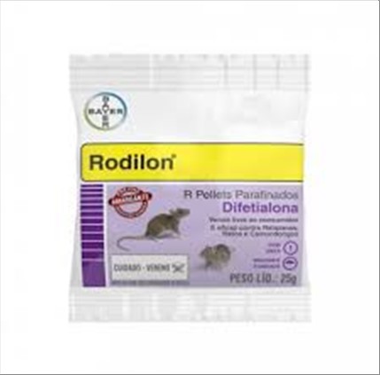 Raticida Bayer Rodilon 25Gr