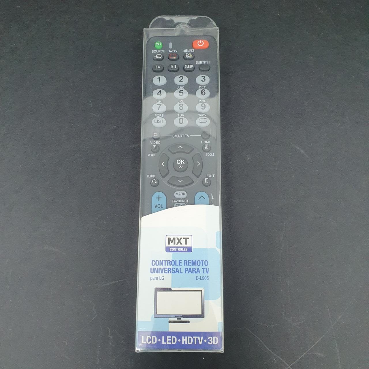 Controle Mxt E-L905/2086 Universal P/ Tv Lg