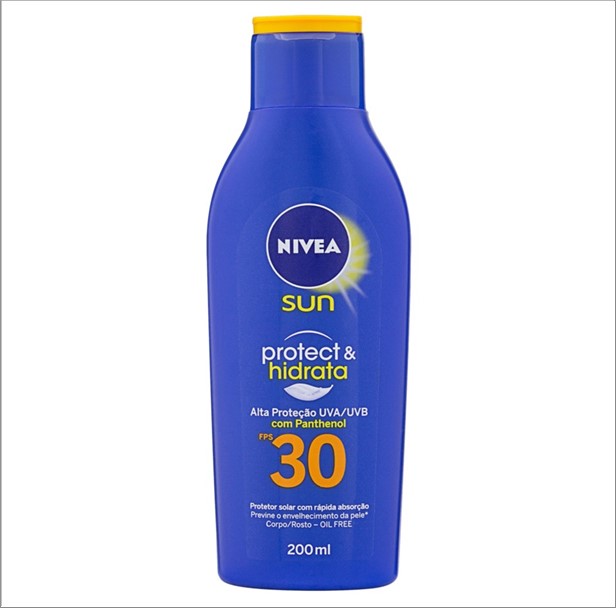 Protetor Nivea Sol Sun Fps30 200Ml