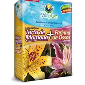 Fertilizante Vitaplan Torta Mamona + Far Ossos 1Kg