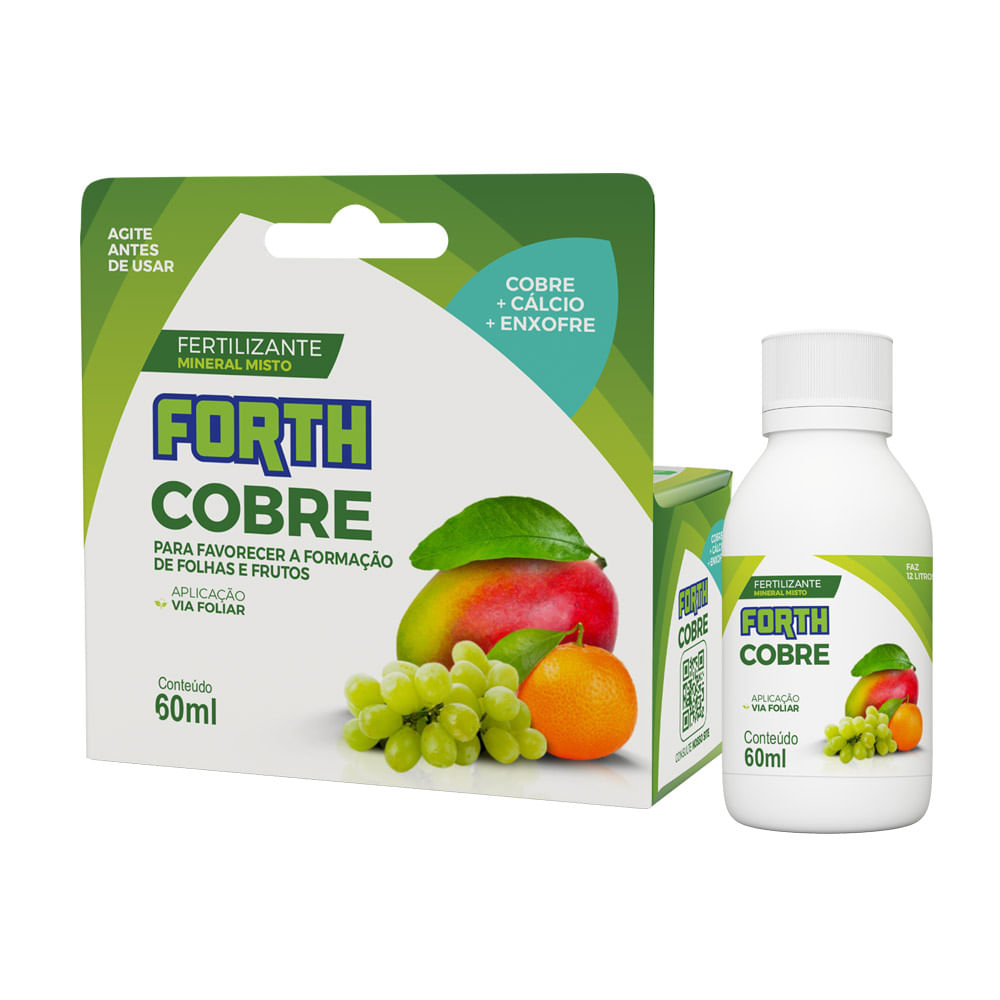 Fertilizante Forth Cobre Concentrado 60Ml
