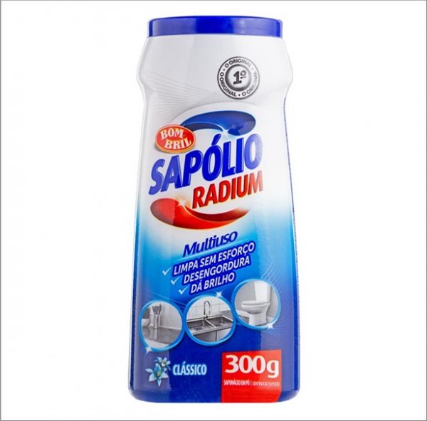 Sapolio Bom Bril Radium Po Classico 300Gr