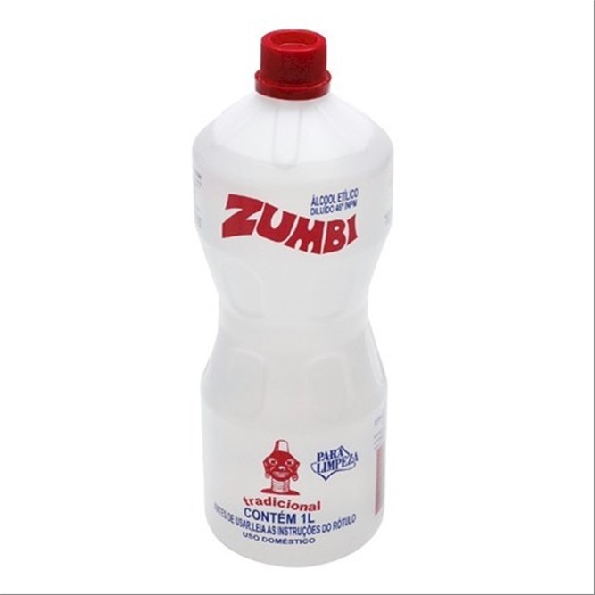 Alcool Zumbi Tradicional 1Lt