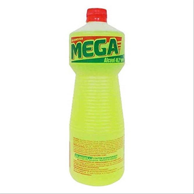 Alcool Mega 46.2 Inpm 1L Citronela