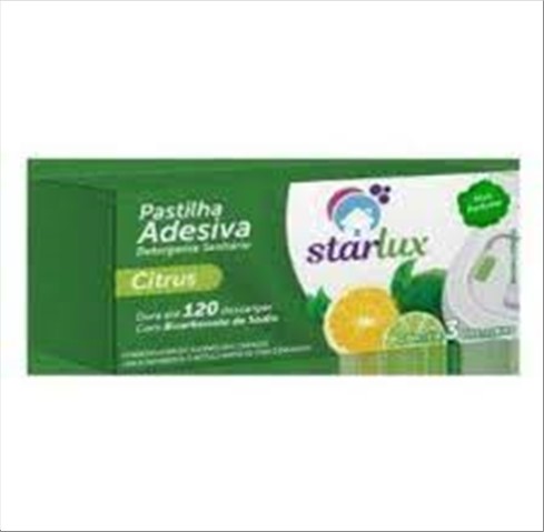 Pastilha Starlux Adesiva C/3 Citrus