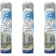 Limpa Zip Clean Vidros Spray Espuma 400Ml