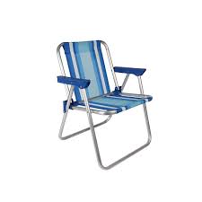 Cadeira Mor Aluminio Infantil Azul