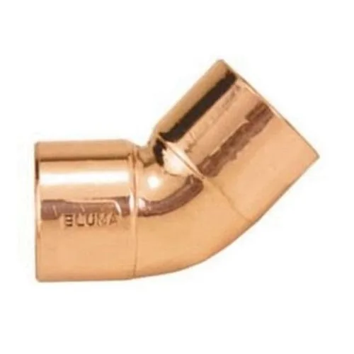 Curva Eluma 45 606 22mm S/anel