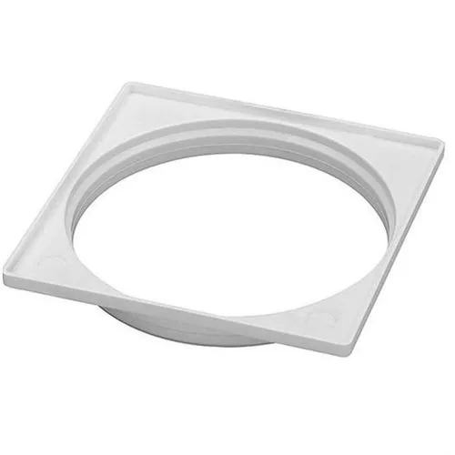 Porta Grelha Tigre Quad 150mm Branco