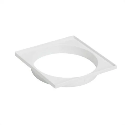 Porta Grelha Amanco Quad 100mm Branco 11773