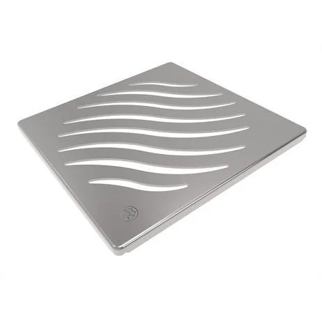 Grelha Tigre Quadrada Inox 100mm