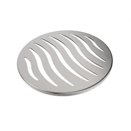 Grelha Tigre Redonda Inox 100mm