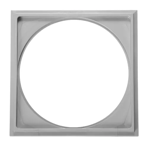 Porta Grelha Astra Quad Cinza 9,4 X 4cm Pg14