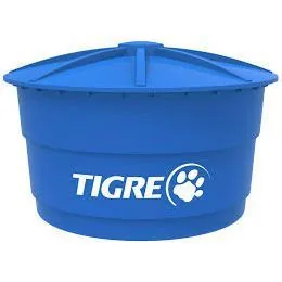Caixa Tigre D'agua 2000l Polietileno C/ Tampa