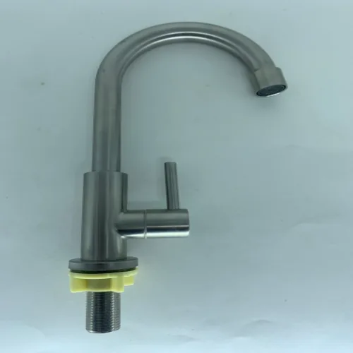 Torneira Doan Nox04 Inox Gir Mesa Curta