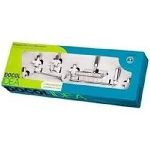 Conjunto Docol 586306 Kit Acessorio Idea 5pcs