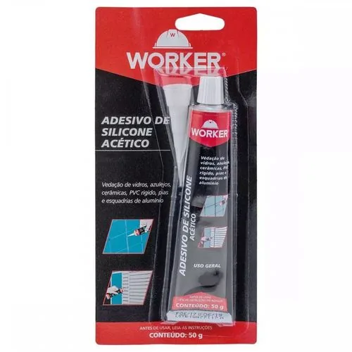 Silicone Worker Acetico Branco 50g