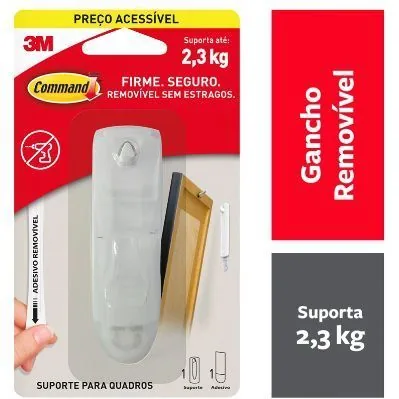 Suporte 3m Quadro Command