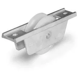 Roldana Sm Nylon 60mm U C/suporte