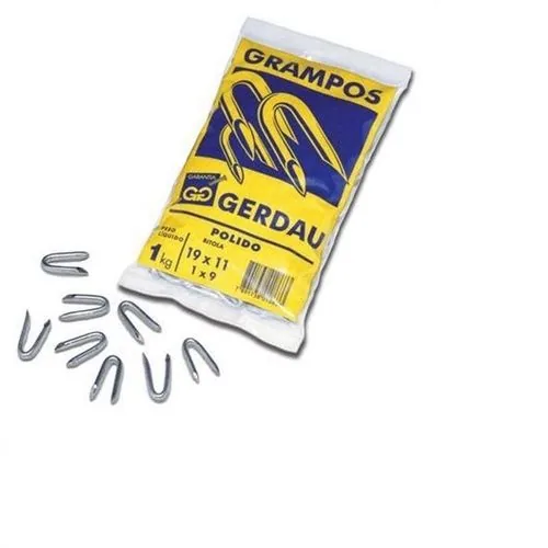 Grampo Gerdau Cerca Galv. 1 X 9