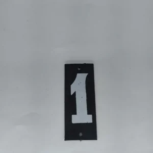 Numero Sm Chapa/pvc Retangular Grande 1