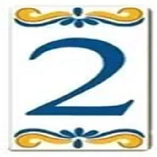Numero Moema Azulejo N. 02