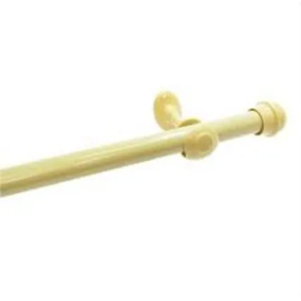 Conjunto Kaitos Cortina Ferro 19mm 1.5mt Marfim