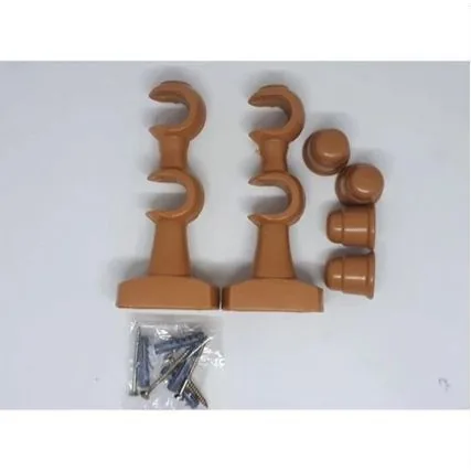 Suporte Kaitos Cortina Duplo Cerejeria