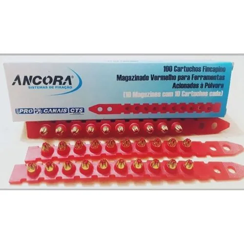 Carga Ancora Fincapino Vm-27 C/10 Vermelho (100pc)