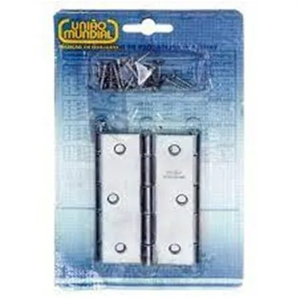 Cartela Uniao Mundial 630504 Dobr 31/2x5/16 Lcr