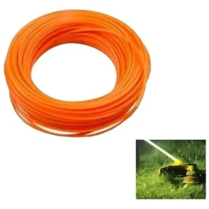 Linha Garthen Nylon Laranja Quad 2.5mm 10mt