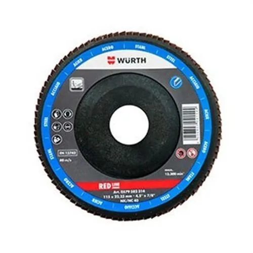Disco Wurth Lixa Flap  80 115x22.23mm V-max