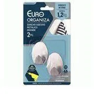 Gancho Euro Enc1195 Adesivo Metalico Gd C/2