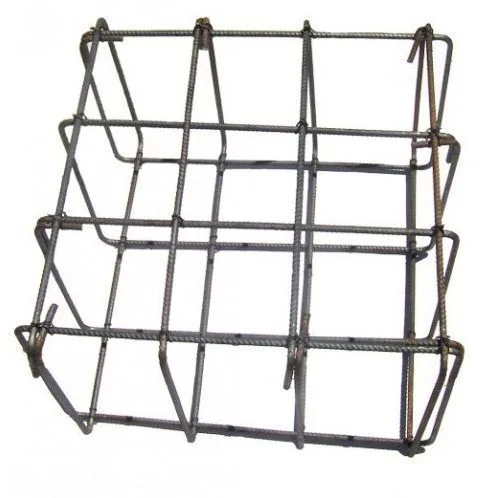 Sapata Div. Gaiola Montada 10mm 50x50x20 8 Ferros